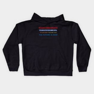 16-Bit Slogans Kids Hoodie